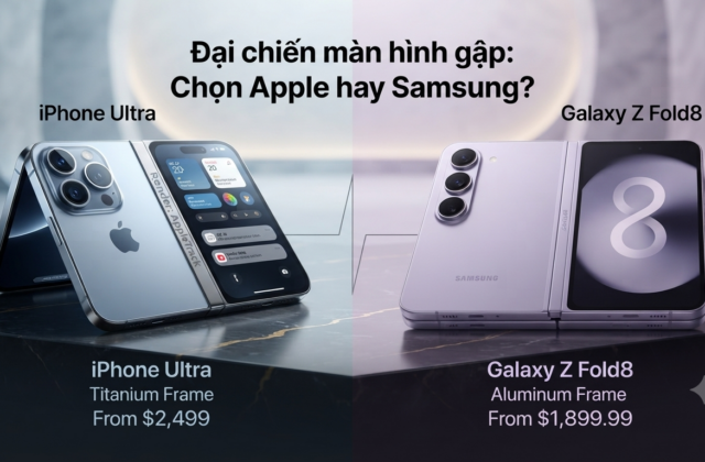 So Sánh Sức Mạnh iPhone Ultra Và Samsung Galaxy Z Fold8: Chọn Lựa Đẳng Cấp Hay Giá Thành Hợp Lý?
