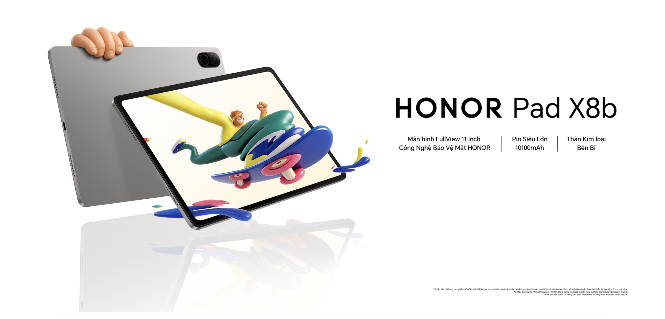 Khám Phá Máy Tính Bảng HONOR Pad X8b: Thiết Kế Đỉnh Cao và Pin 10.100mAh Ấn Tượng