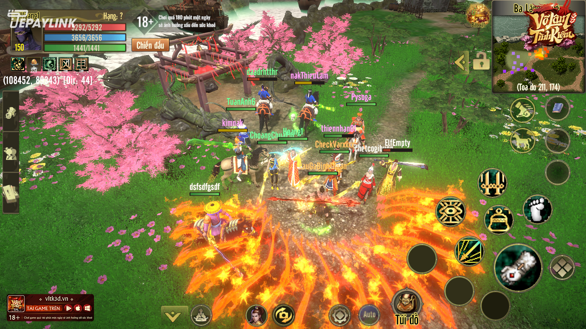 Khám Phá Game Võ Lâm Tình Kiếm 3D Trong Thời Gian AlphaTest - Ảnh 2. Khám Phá Game Võ Lâm Tình Kiếm 3D Trong Thời Gian AlphaTest - Ảnh 2.