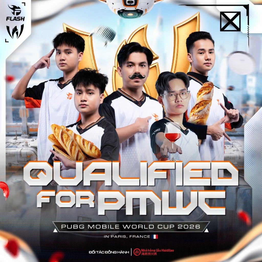 Team Flash Xuất Sắc Cán Đích Top 7 Thế Giới Tại EWC 2026