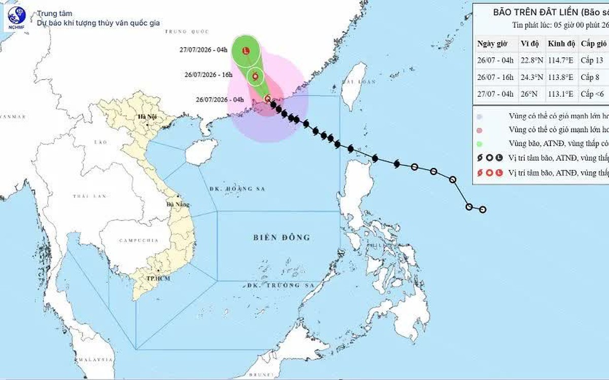 Bão Số 2: Diễn Biến Mới và Ảnh Hưởng Đến Thời Tiết Việt Nam