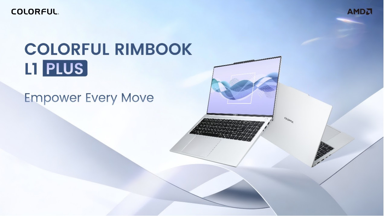 Laptop COLORFUL Rimbook L1 Plus ra mắt với cấu hình Ryzen 7 ấn tượng - Ảnh 1.