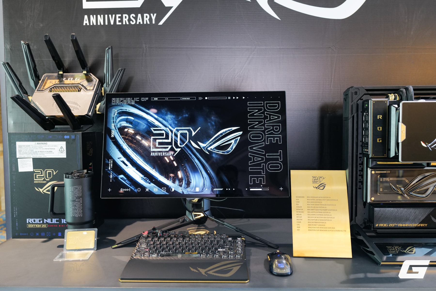 ASUS Giới Thiệu Bộ Linh Kiện Kỷ Niệm 20 Năm
