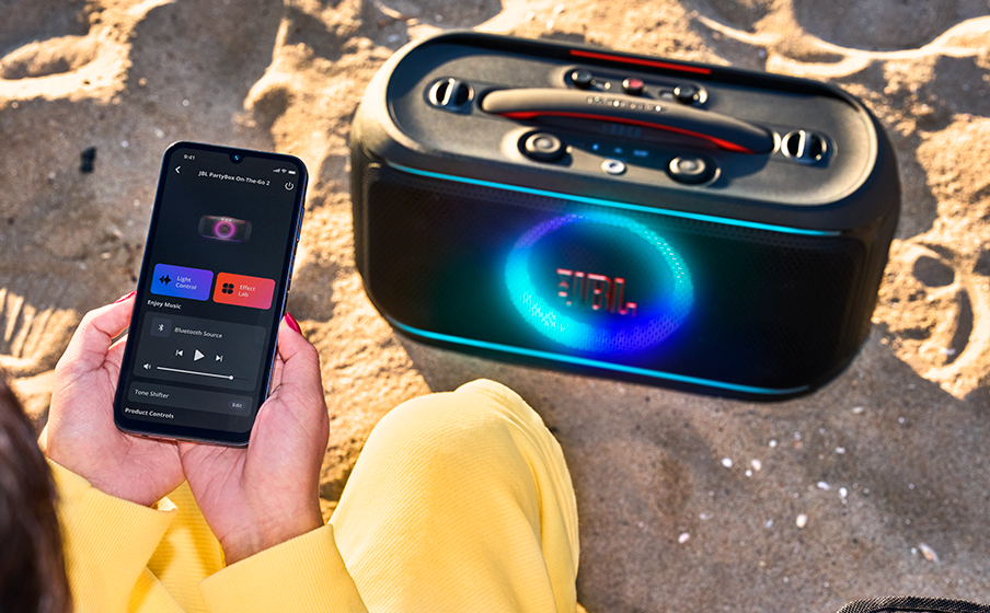 JBL PartyBox On-The-Go 2 Plus. JBL PartyBox Mới: Giải Pháp Âm Thanh Đỉnh Cao Với AI Tách Giọng - Ảnh 4.
