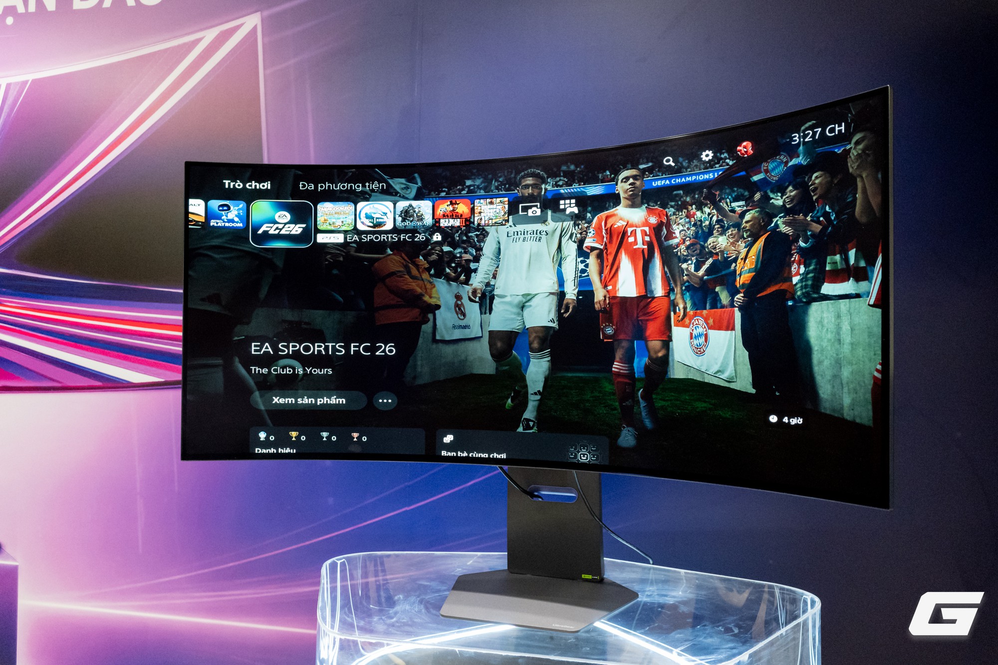 Màn hình LG UltraGear với khả năng tối ưu hóa AI
