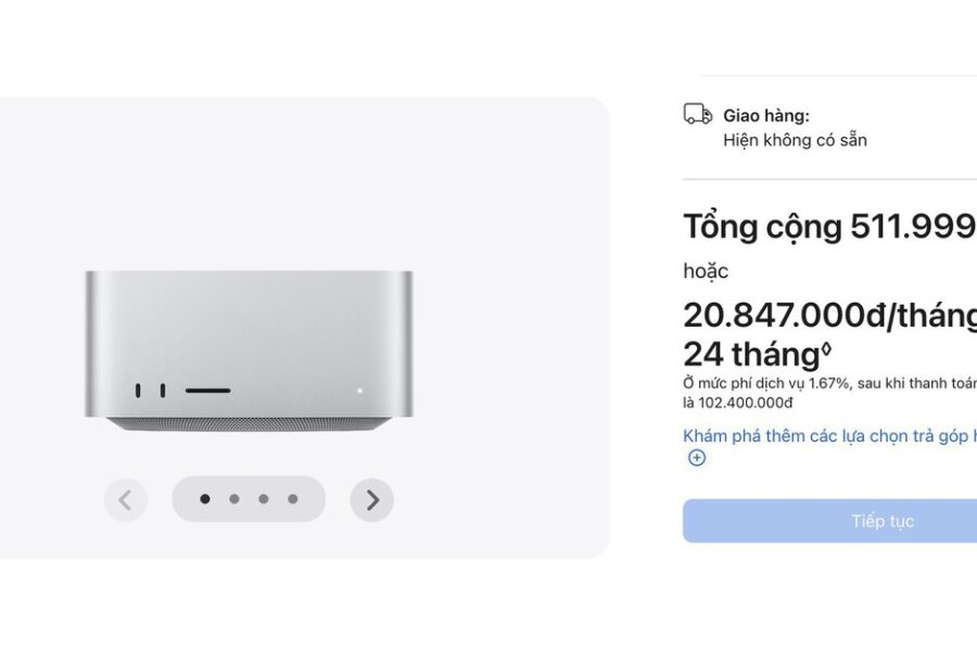 Giá Cả Đột Phá Của Mac Studio Mới Với Tùy Chọn Chip M5