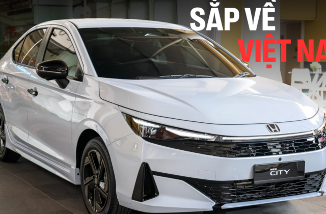 Honda City 2026: Những thay đổi chính của bản RS và tin tức về Việt Nam