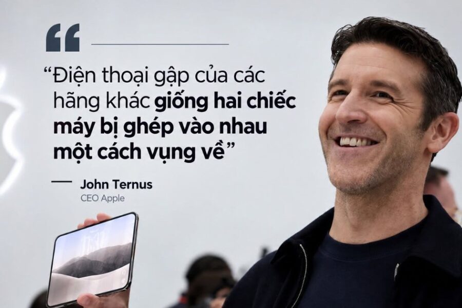 Khi Apple đổi chiến thuật: John Ternus, iPhone Duo và thông điệp thẳng thắn trên sân khấu
