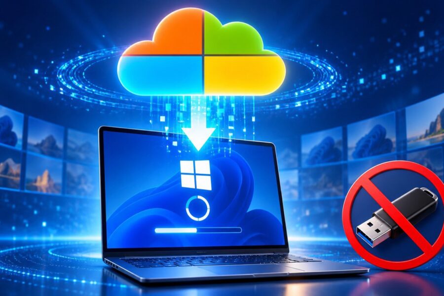 Cloud Rebuild trên Windows 11: Khi máy lỗi nặng vẫn có thể phục hồi từ đám mây