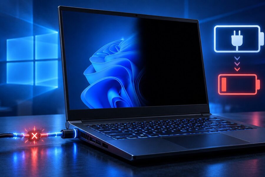 KB5121003 và báo cáo laptop tự chuyển sang pin dù vẫn cắm sạc