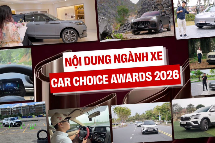 5 đề cử nội dung ngành xe nổi bật tại Car Choice Awards 2026 và vì sao nên chú ý