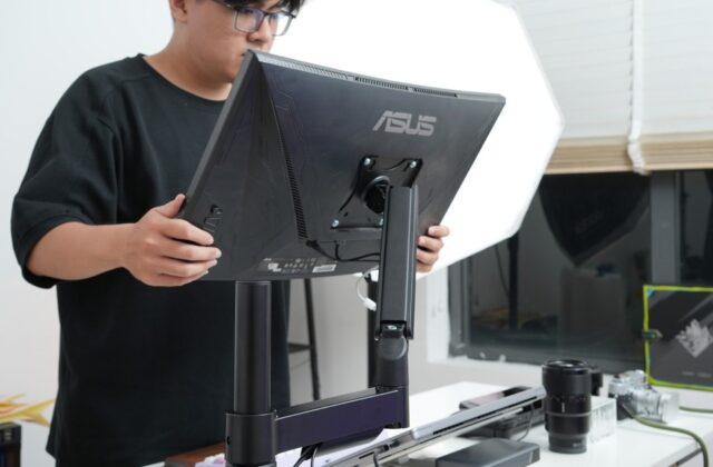 Đánh giá HyperWork P1 Single — arm màn hình giá rẻ cho văn phòng
