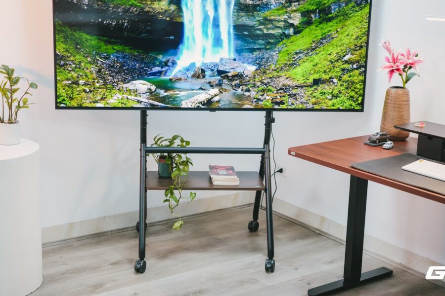 Giá treo TV di động: khi màn hình cần theo bạn tới mọi góc phòng