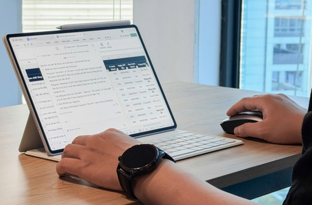 MatePad Air: Máy tính bảng 12″ mỏng 5,3 mm thiết kế cho công việc tích hợp AI