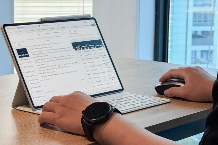 MatePad Air: Máy tính bảng 12″ mỏng 5,3 mm thiết kế cho công việc tích hợp AI